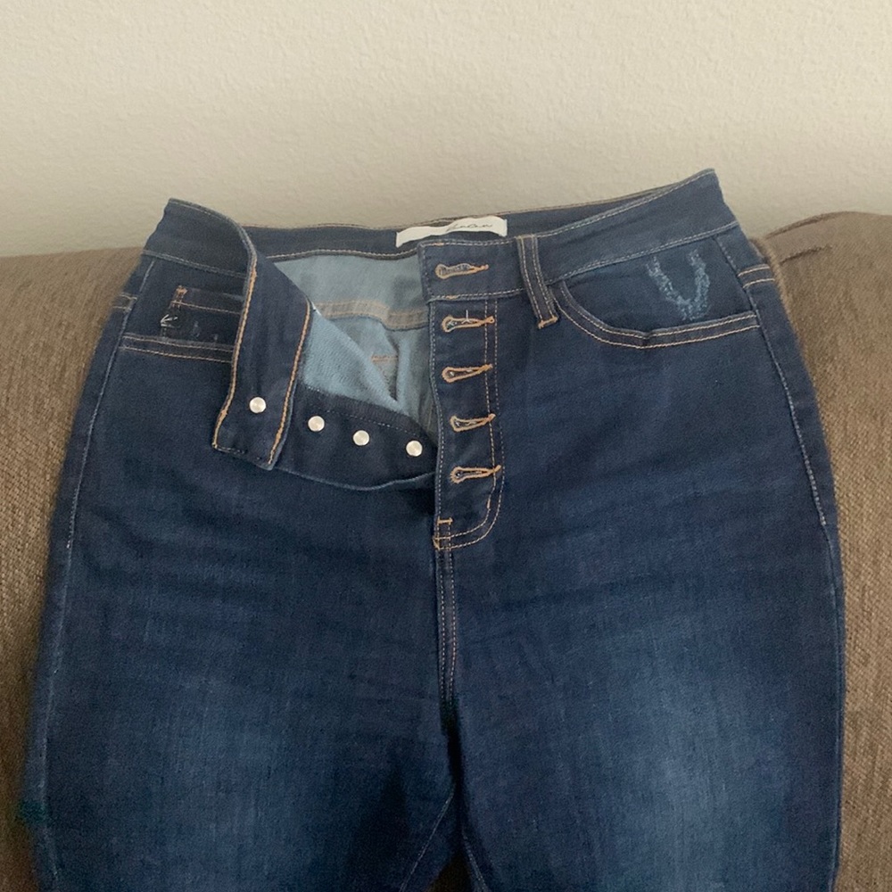 Size 27 button fly jeans from Nordstrom Rack.